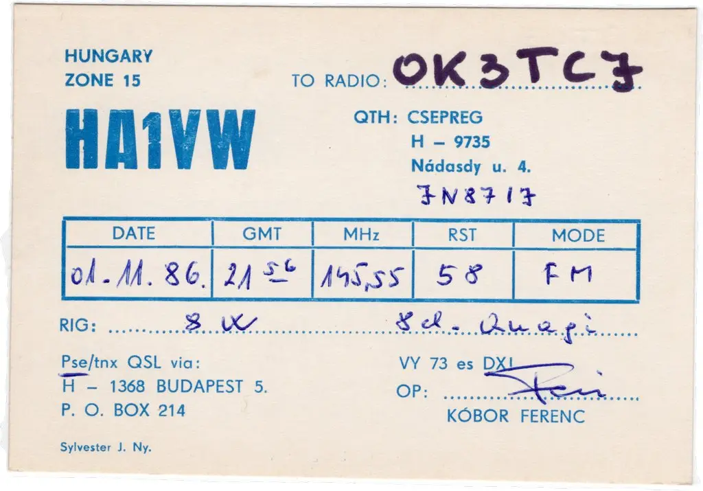 QSL lap