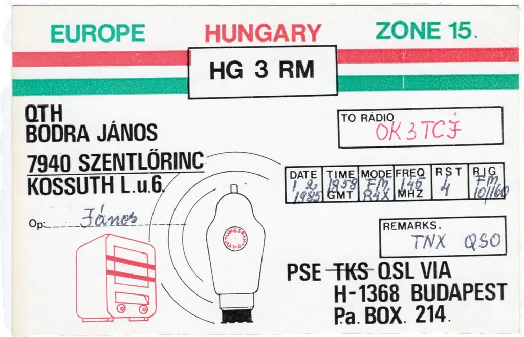 QSL lap