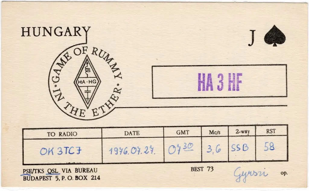 QSL lap