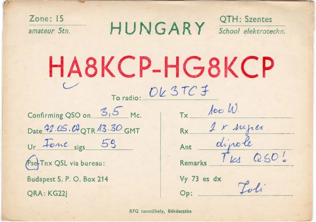 QSL lap