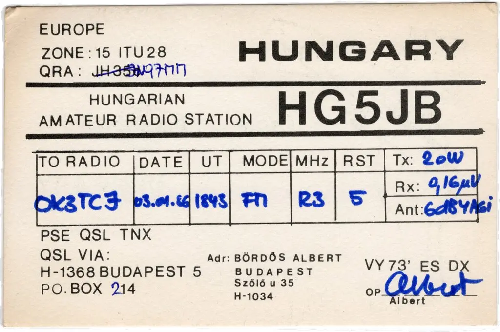 QSL lap