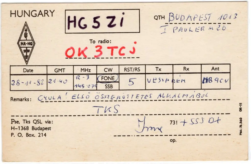 QSL lap