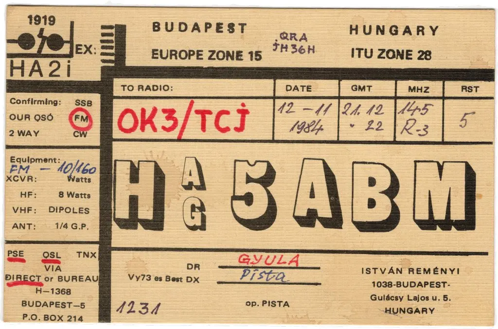 QSL lap