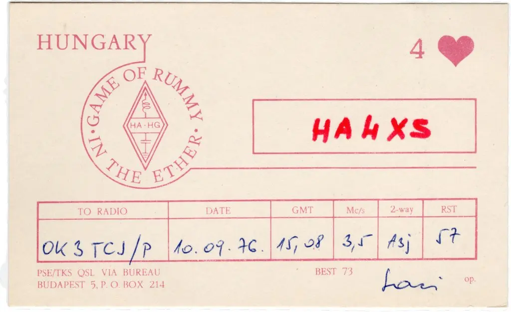 QSL lap