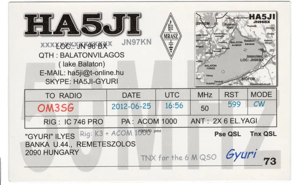 QSL lap