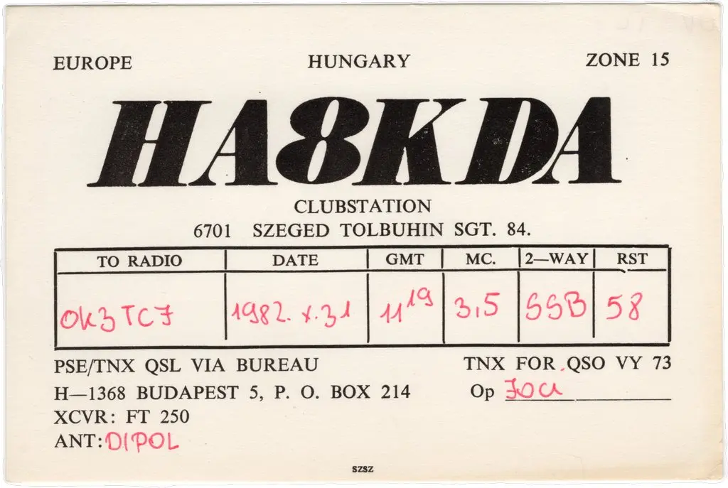 QSL lap