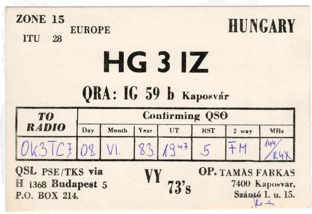 QSL lap