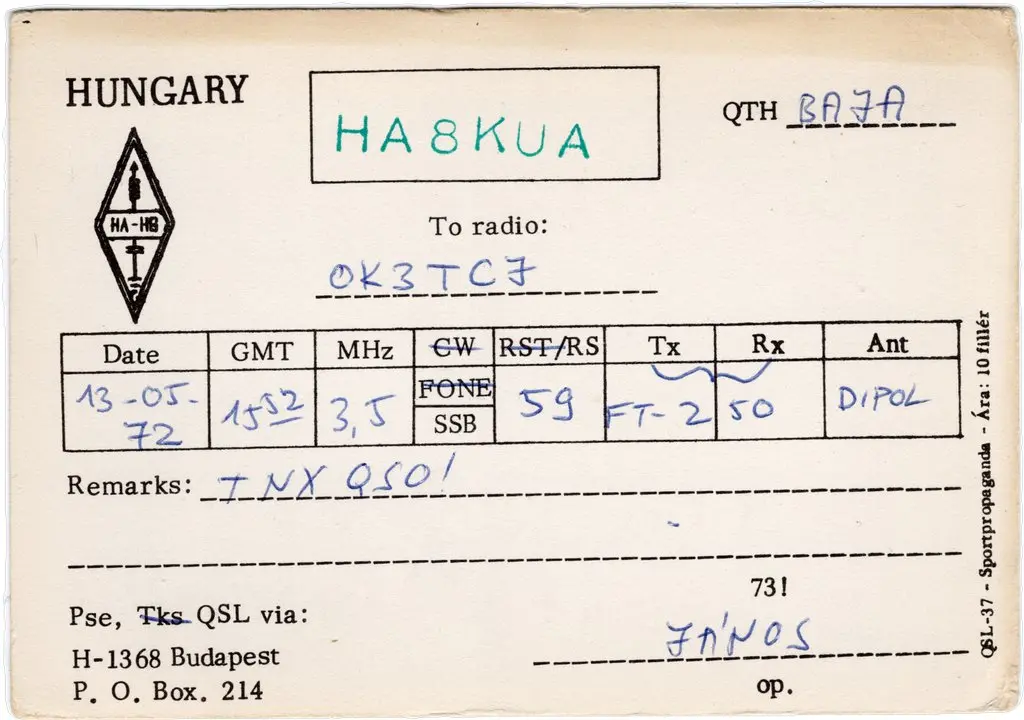 QSL lap