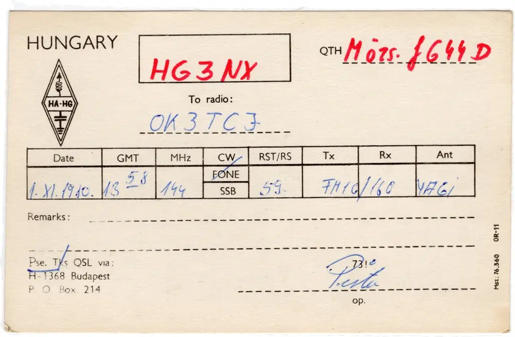 QSL lap