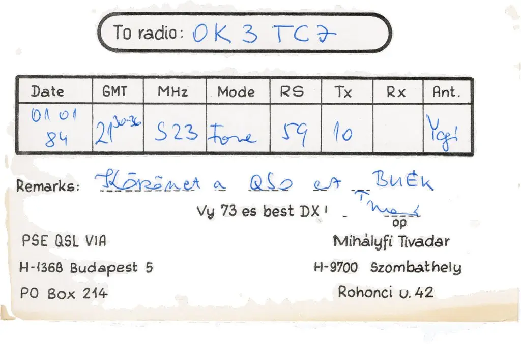 QSL lap