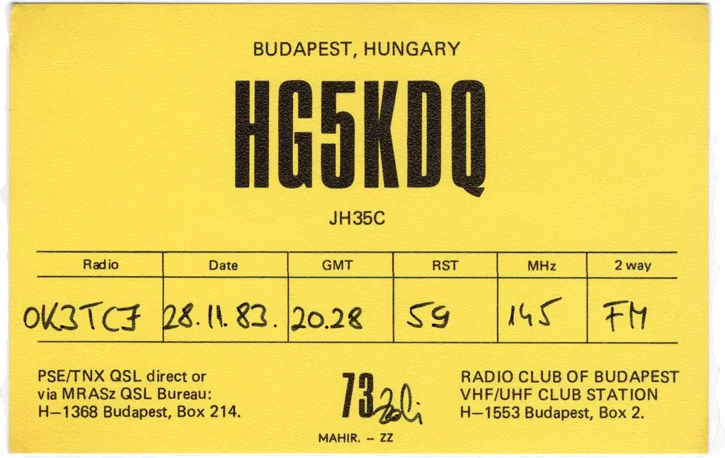 QSL lap
