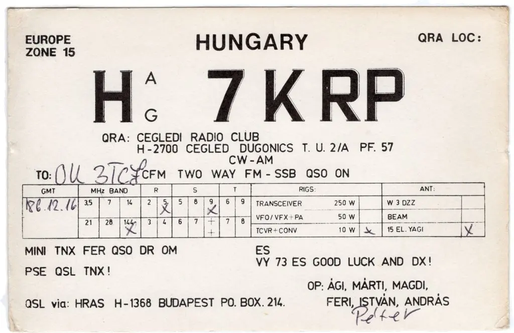 QSL lap