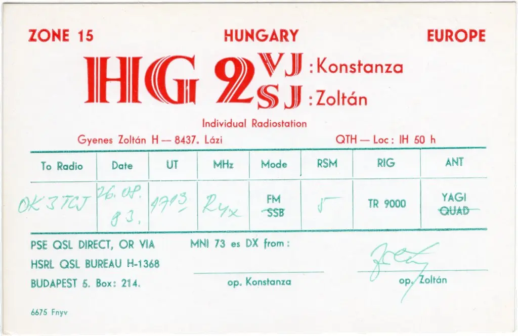 QSL lap
