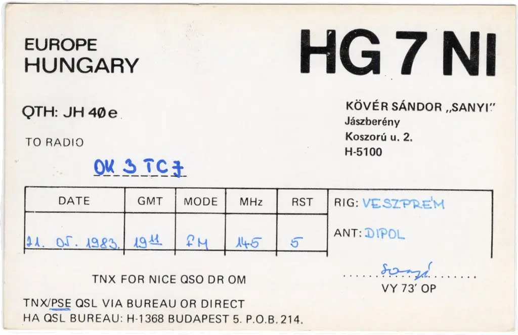QSL lap