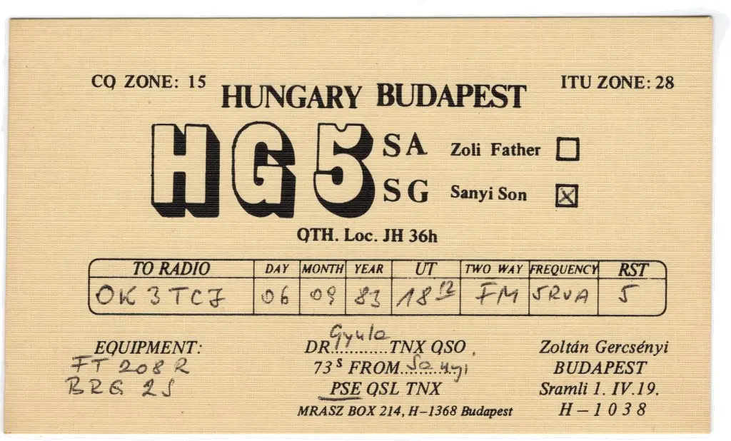 QSL lap