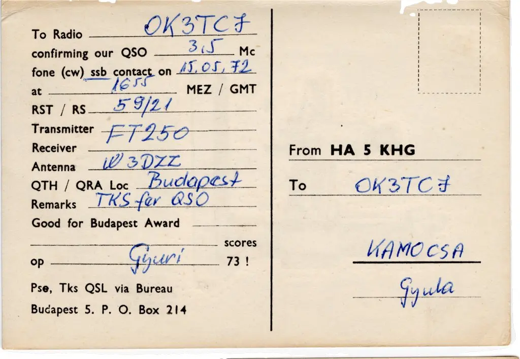 QSL lap