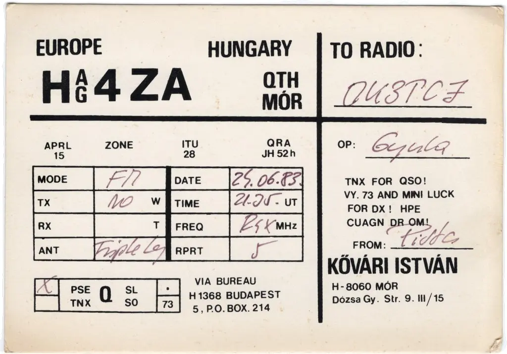QSL lap